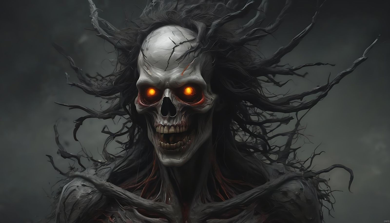 Tormented Spirit in Charcoal: A Digital CryEngine Horror