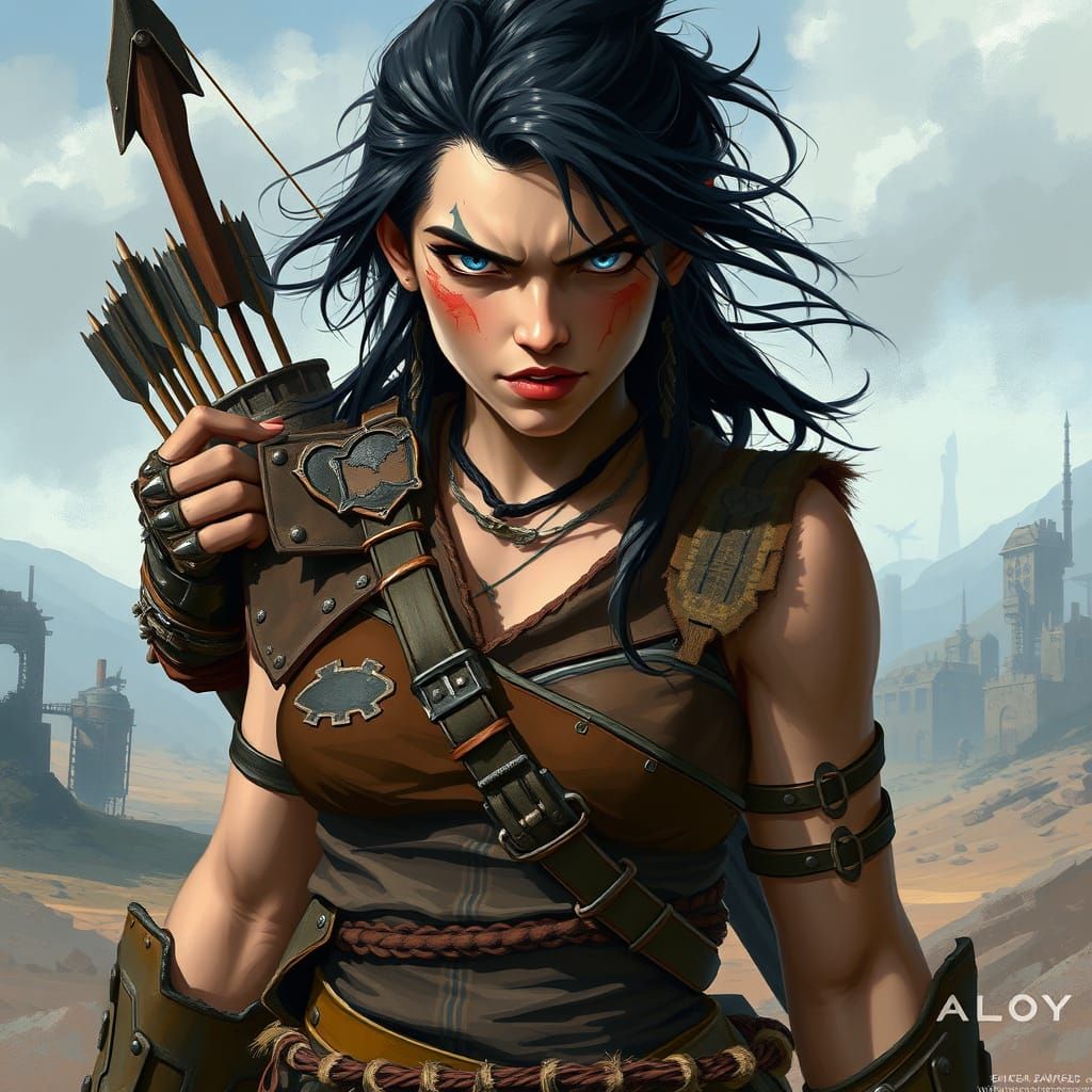 Fierce Aloy in a Post-Apocalyptic World