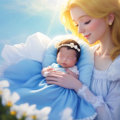 Baby Born Doll in Disney Dress, Soft Focus