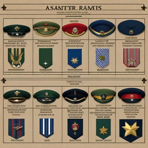 Military Rank Insignia Chart