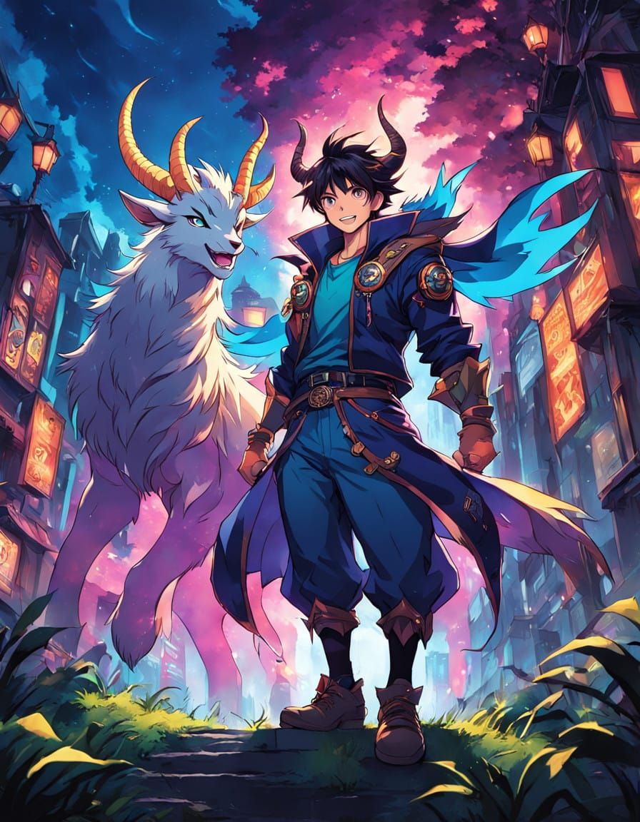 Fantasy Hero Embodies Playful, Provocative Aura in Bold Comi...