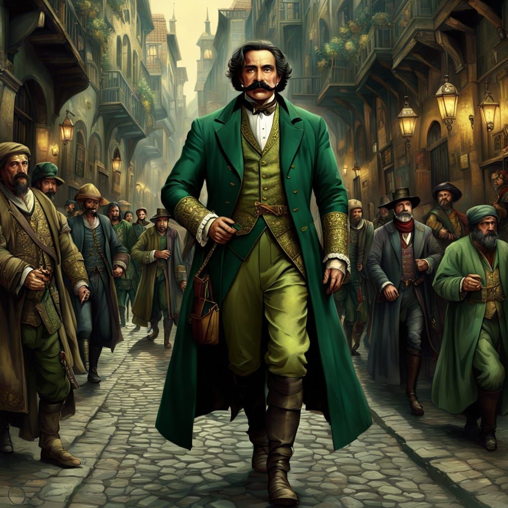 Renaissance Gentleman in a Dark, Smelly Renaissance City