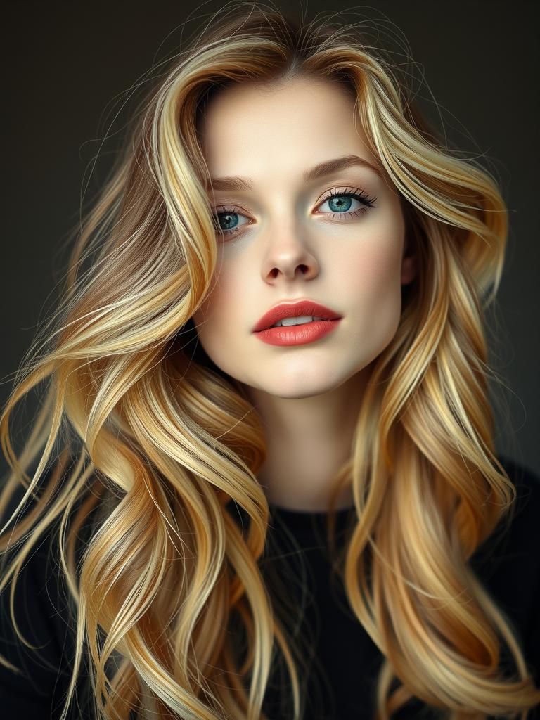 Mapplethorpe-Inspired Photograph of Strawberry-Blonde Woman