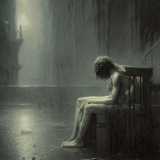 Horrific Scene in the Style of Doré