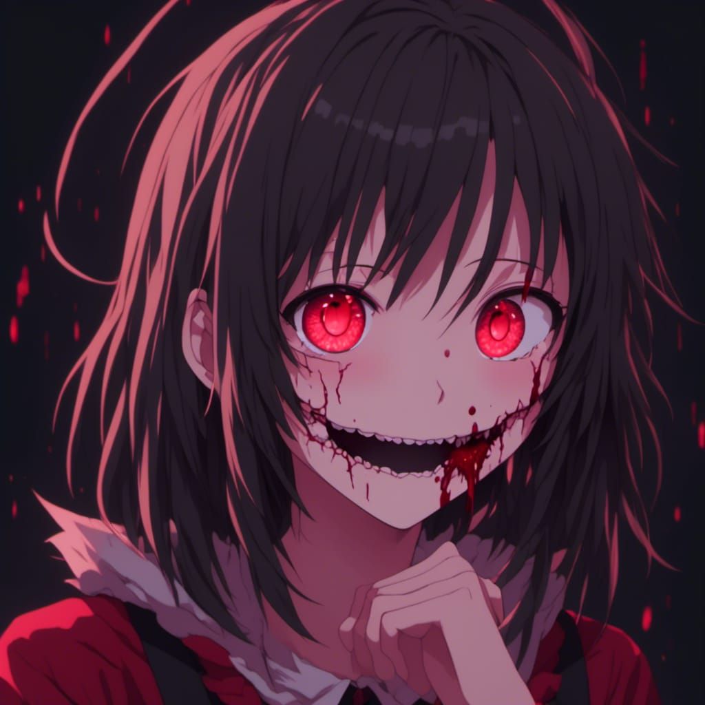 Disturbing Anime Horror: Man in Human Skin Mask