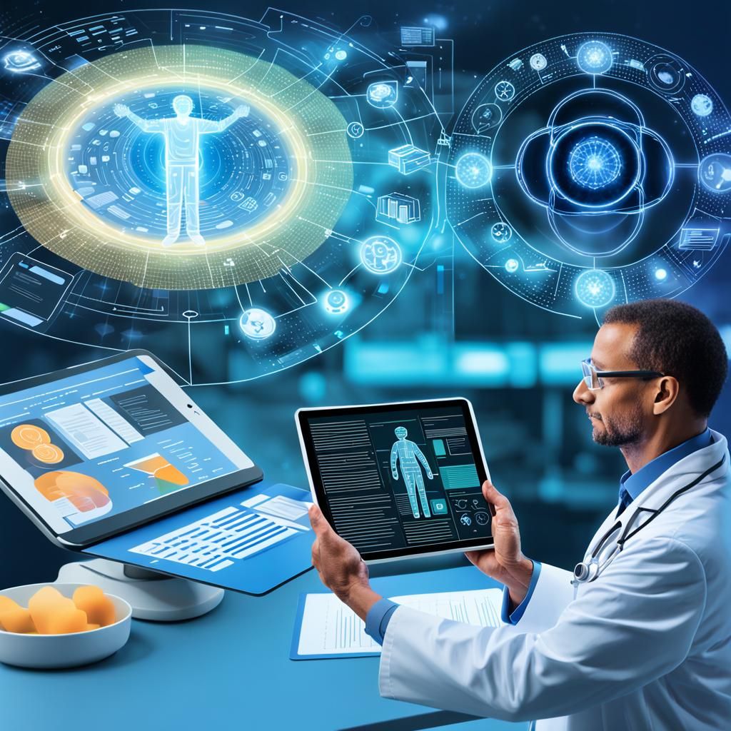 AI Doctor Diagnoses Patient with Digital Health Data