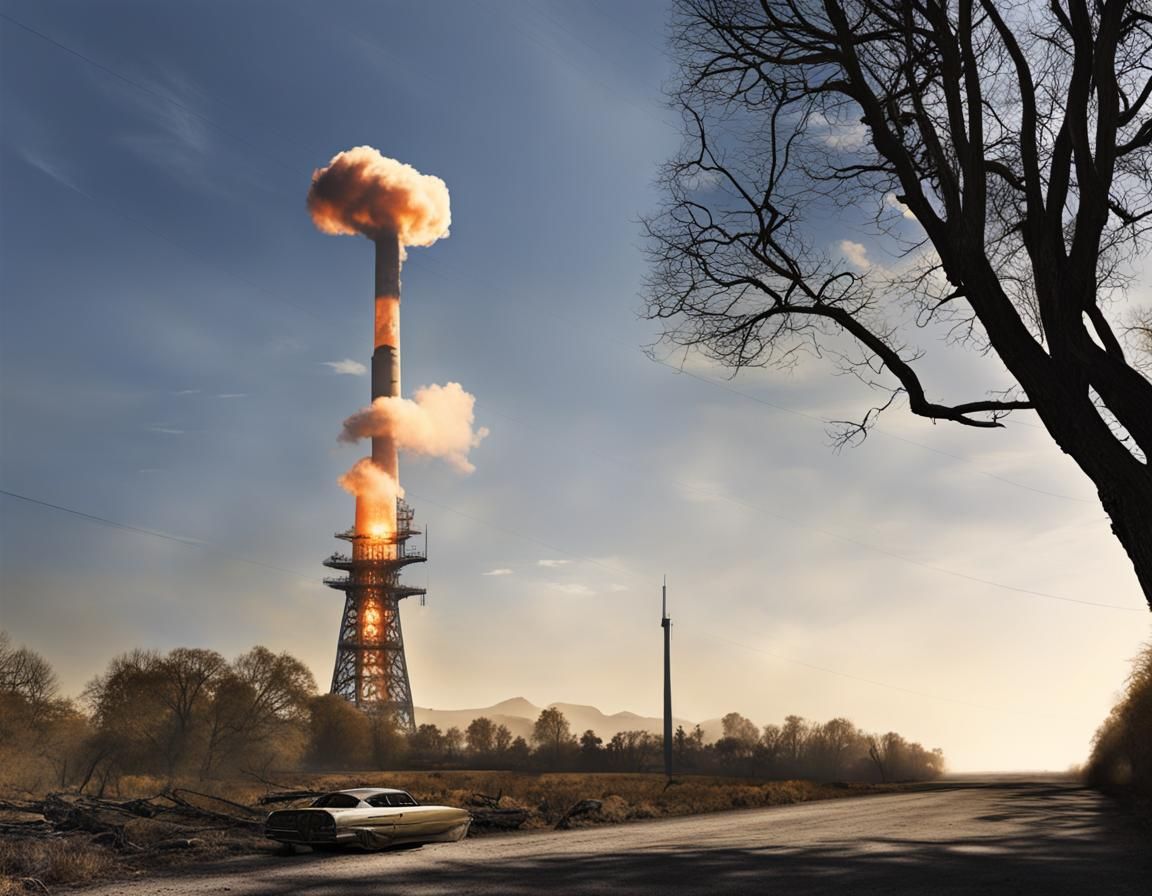 Nuclear Explosion Mushroom Cloud