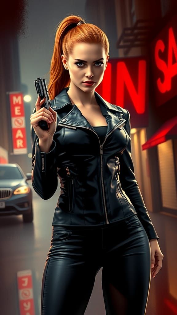 Mona Sax Confronts Urban Grittiness with Determination