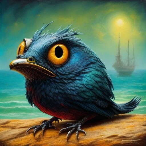 Creepy Cute Figure Feigning Displeasure