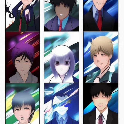 Anime Style Portrait