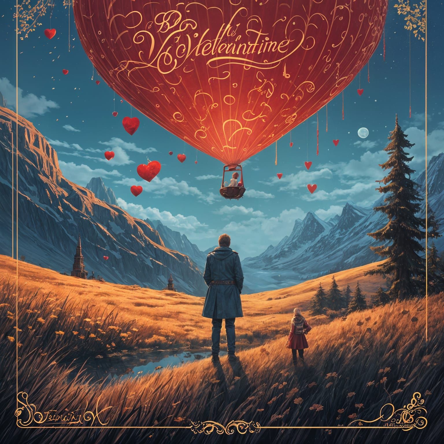 Stunning Valentine's Day Digital Art