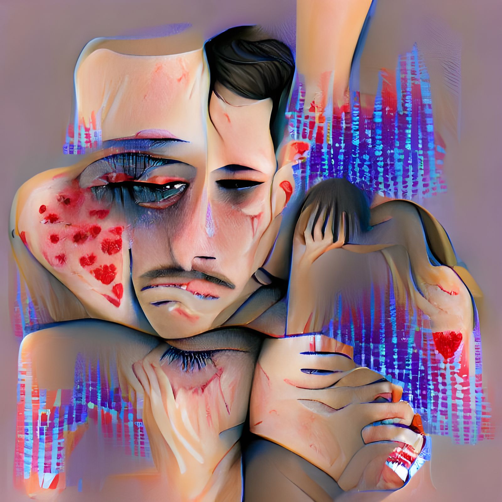 Abstract Conceptual Design Realized by AI