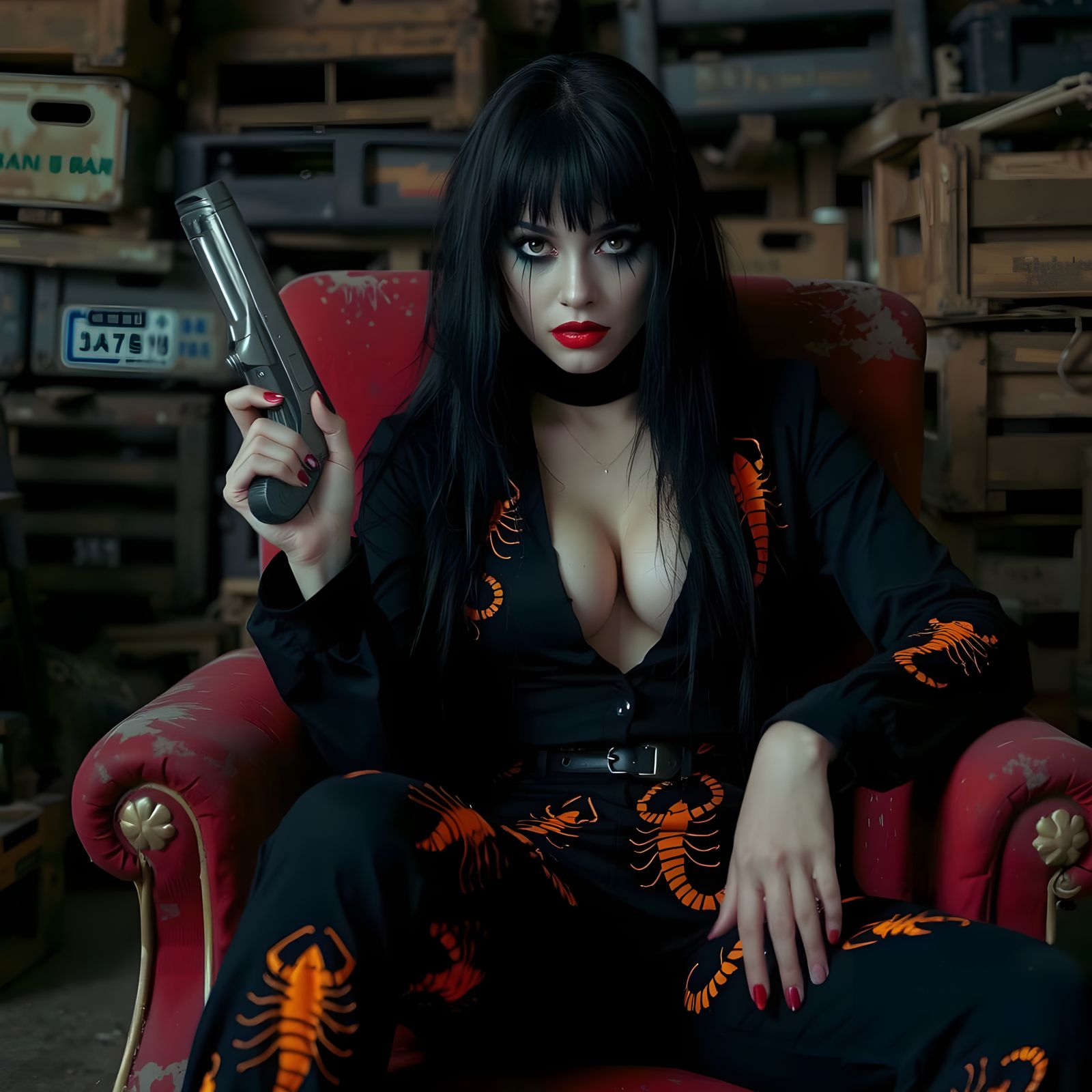 PSYCHOPATH 😈 GIRL : Inspired by The Character of Zulema Zah...