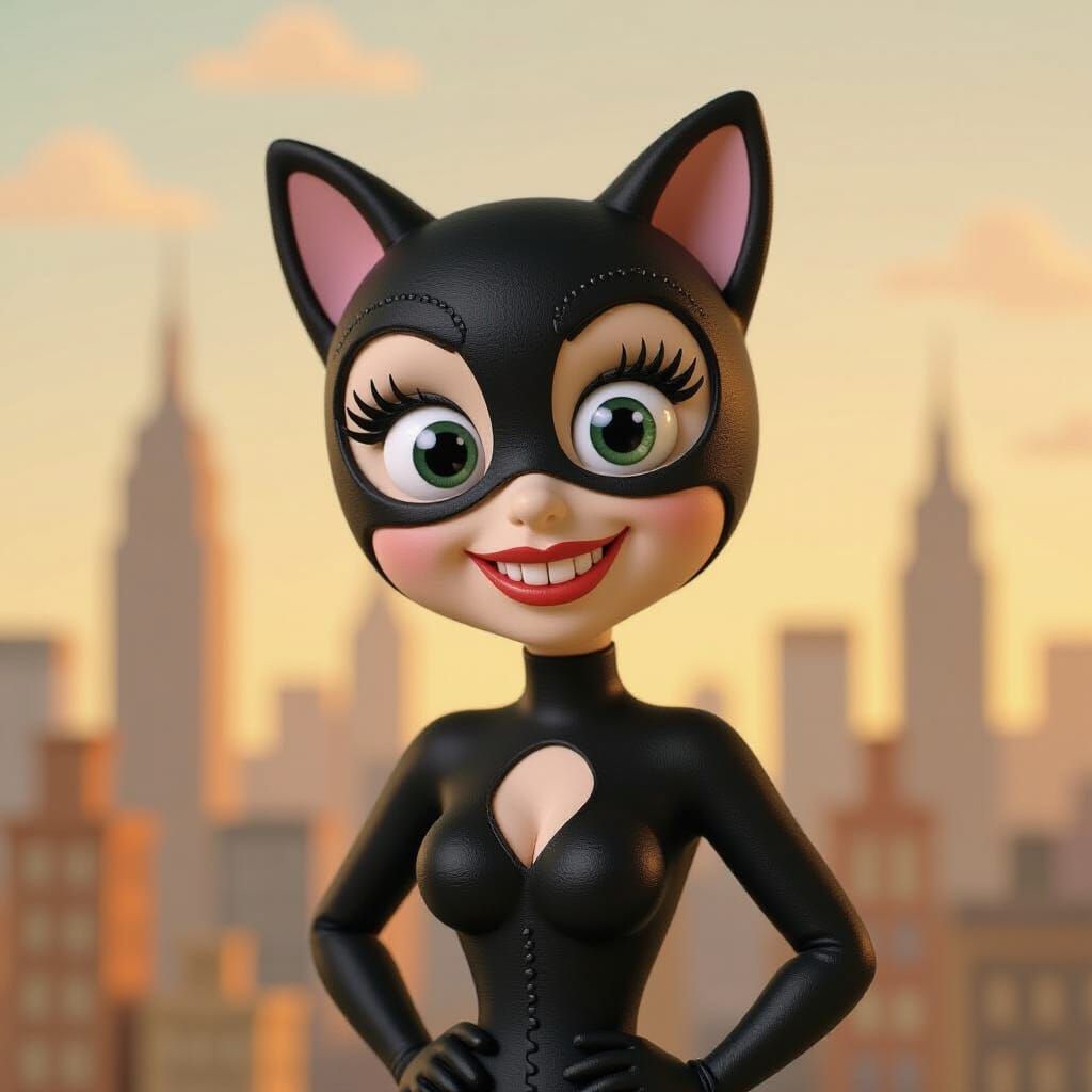 Cat woman multiverse