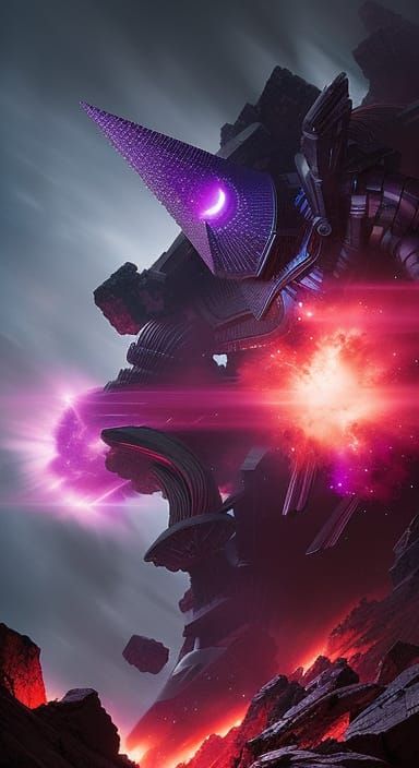 Galactus as Cosmic Horror in Photorealistic Detail