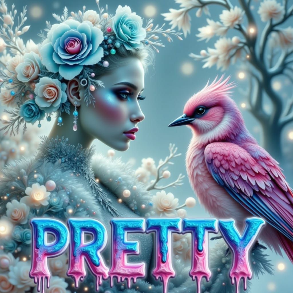 <lora:Untamed Beauty:1.0> <lora:Soft Winter:1.0> <lora:-Fluid Art-:1.0> <lora:Enchanted woman:1.0> Spanning the extreme...