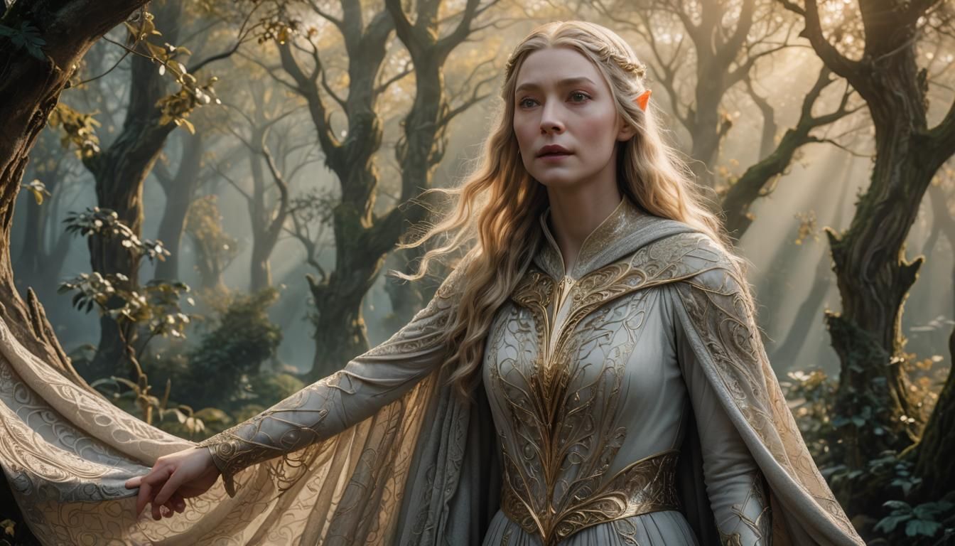 Morfydd Clark as Galadriel V1, Rings Of Power, by Lord Elboron