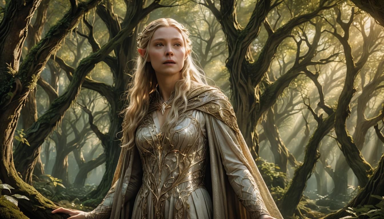 Morfydd Clark as Galadriel V2, Rings Of Power, by Lord Elboron