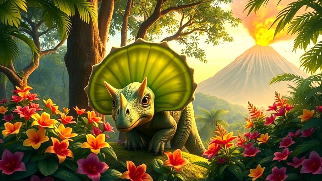 Adorable baby Anchiceratops🦕