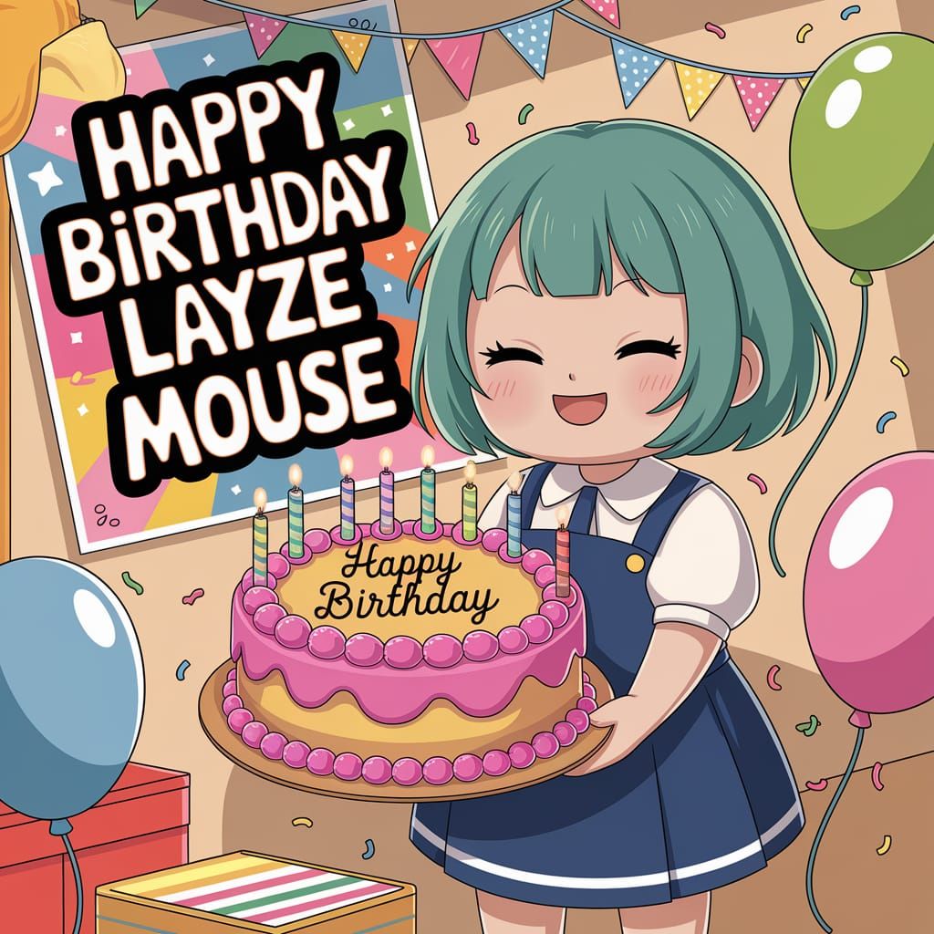 For my fren who didn’t get a birthday party 🥺