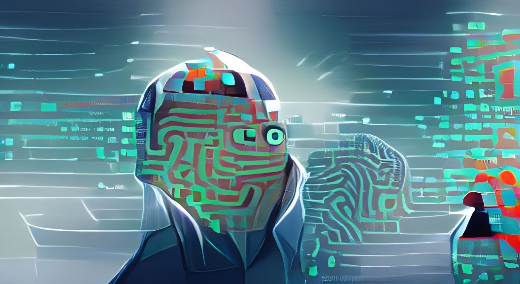 Hacking the AI: A Conceptual Image