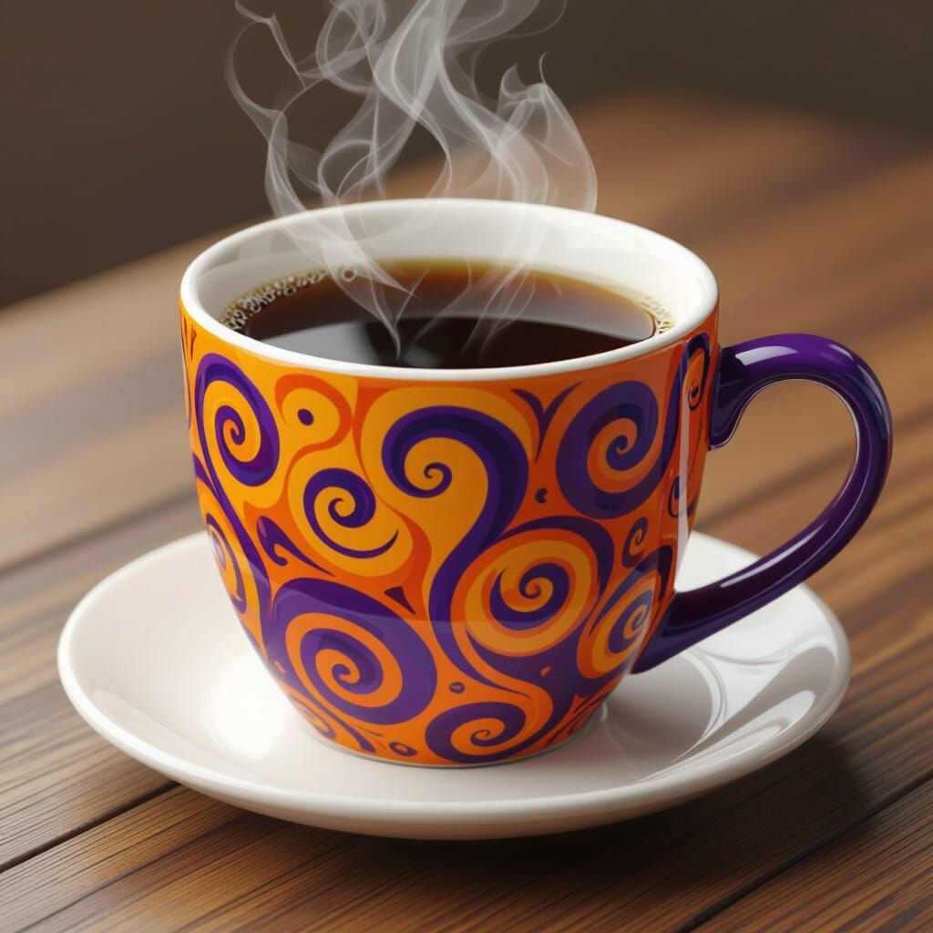 Halloween Coffee Mug in Playful Cartoon Style