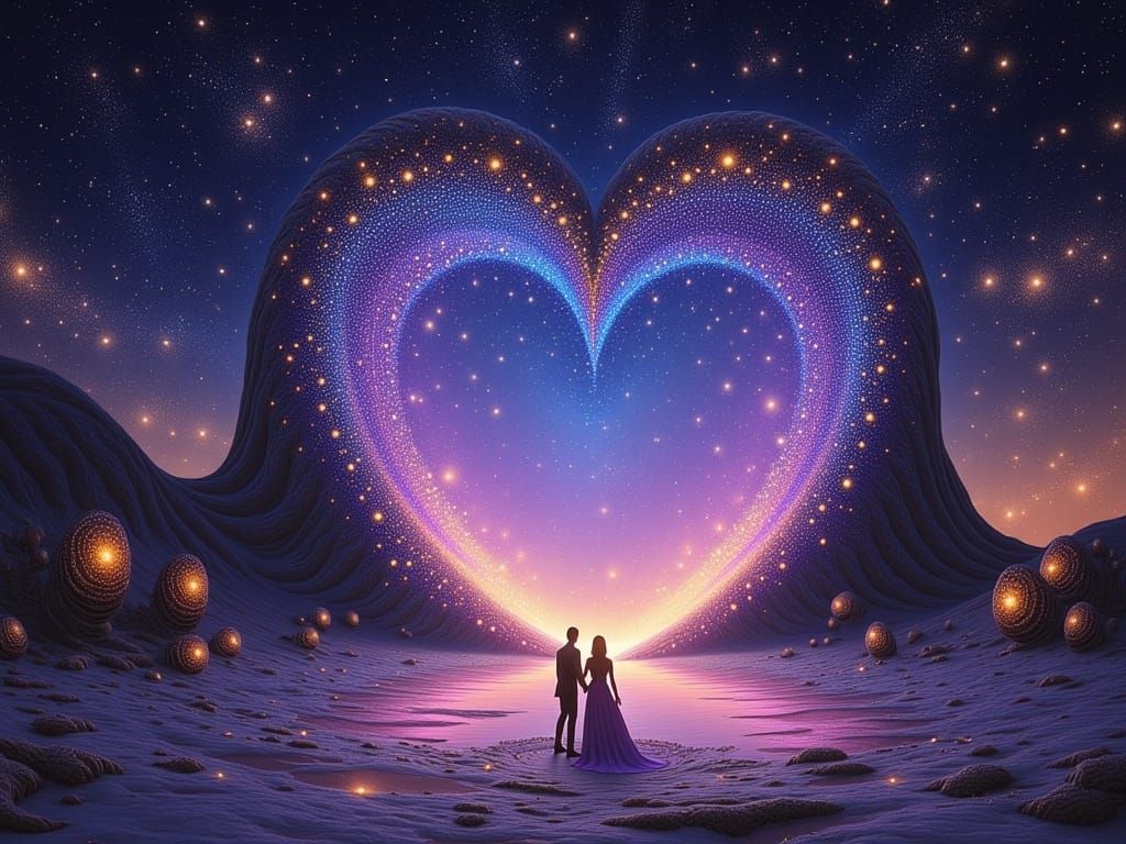 Celestial Dance of Love