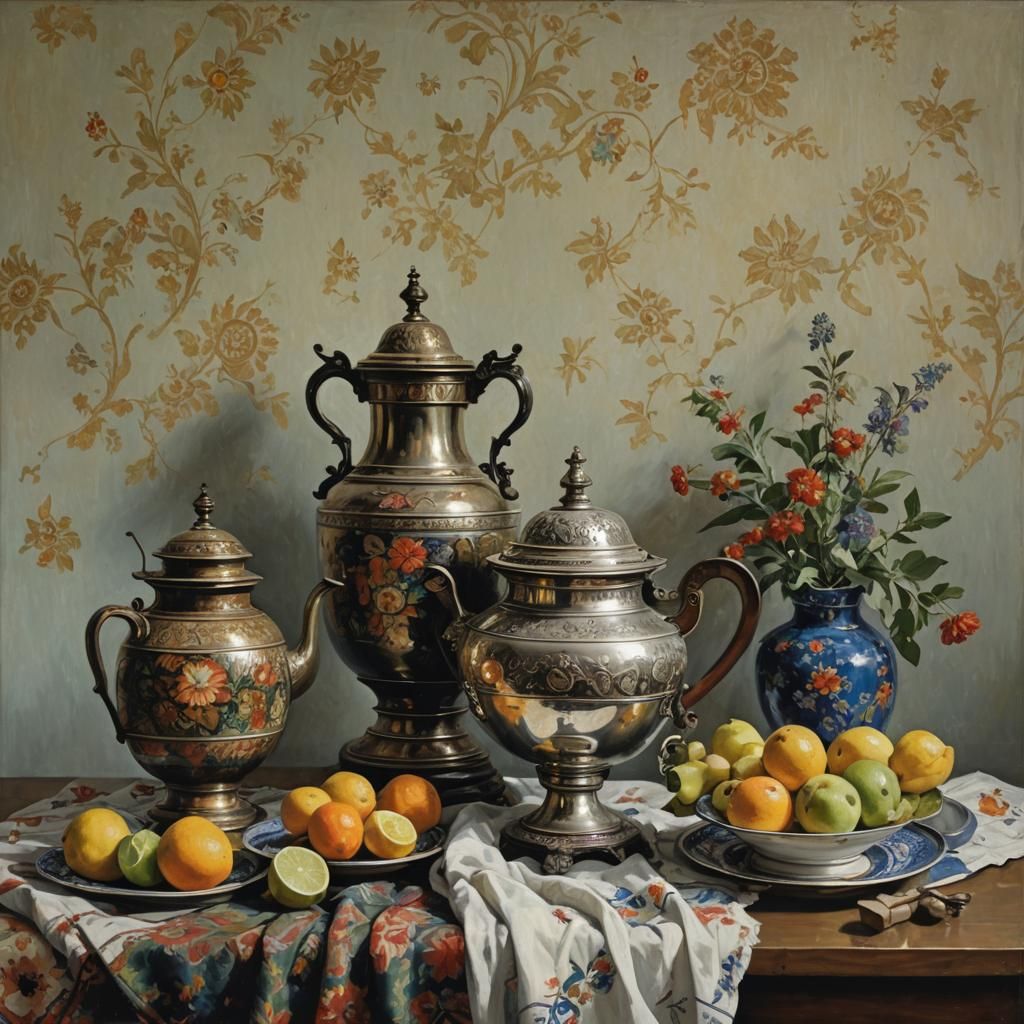 Still Life with Samovar