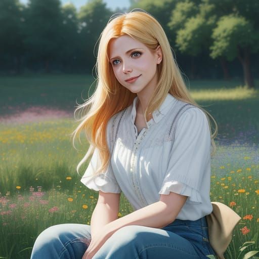 Whimsical Buffy Summers Summers Afternoon Delight in Anime S...