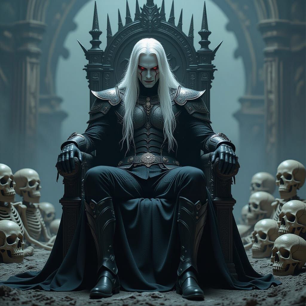 Eldritch Horror Dark God on Throne