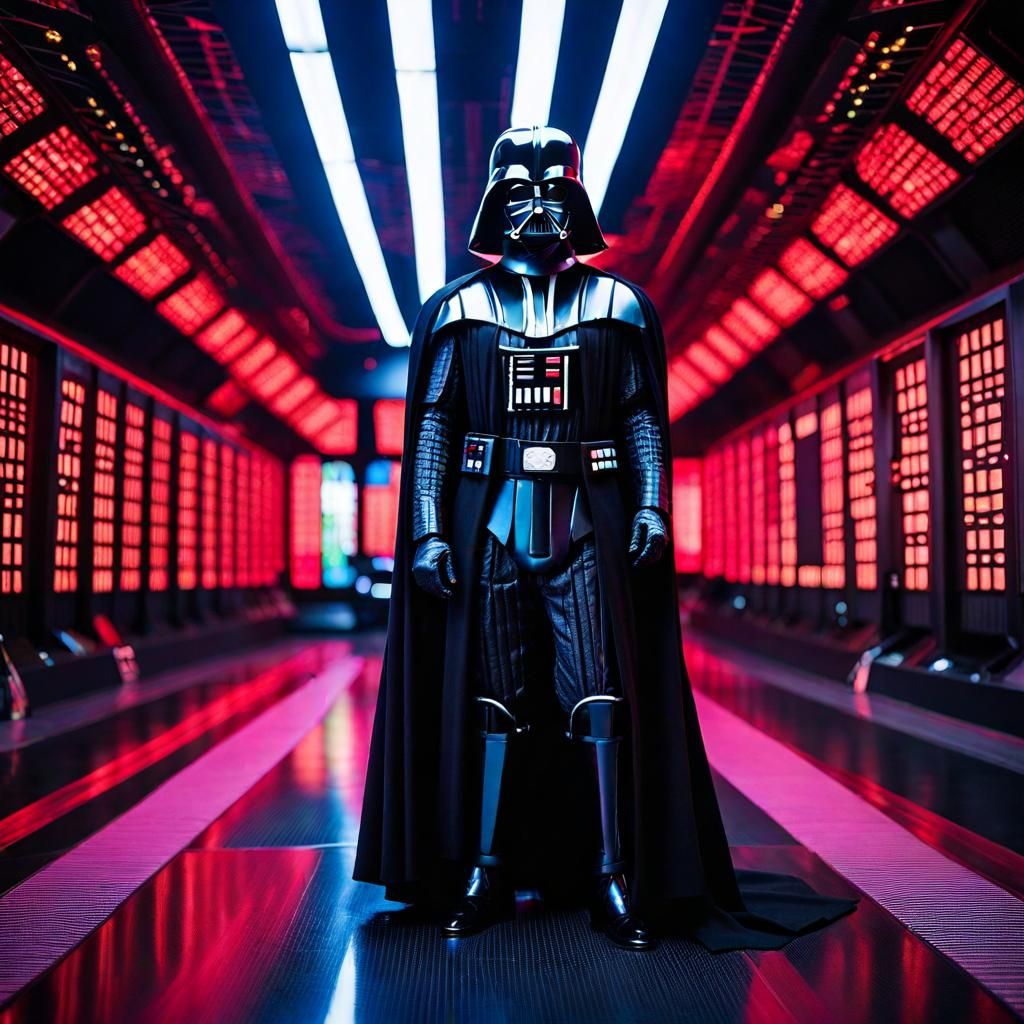 Darth Vader as Samurai: High Quality 8K Photography