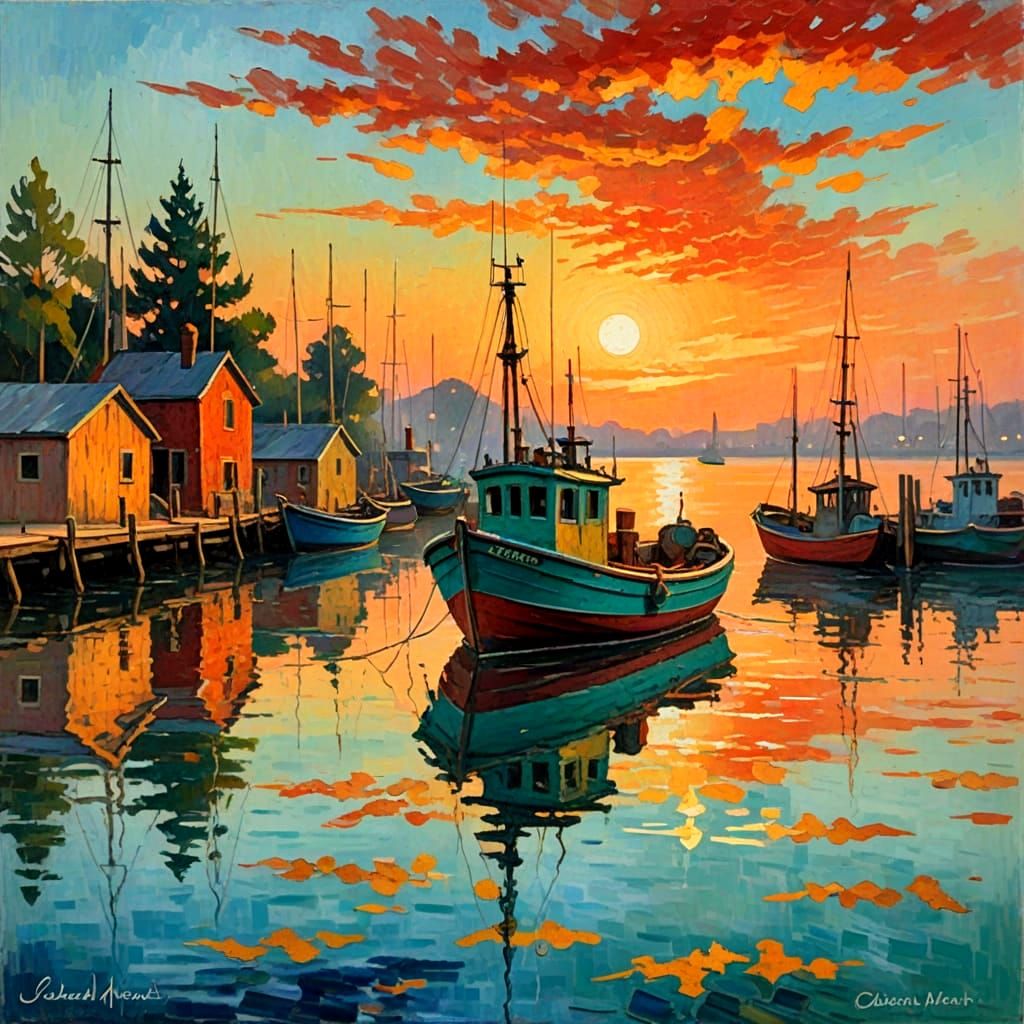 Fishing Boat in New England