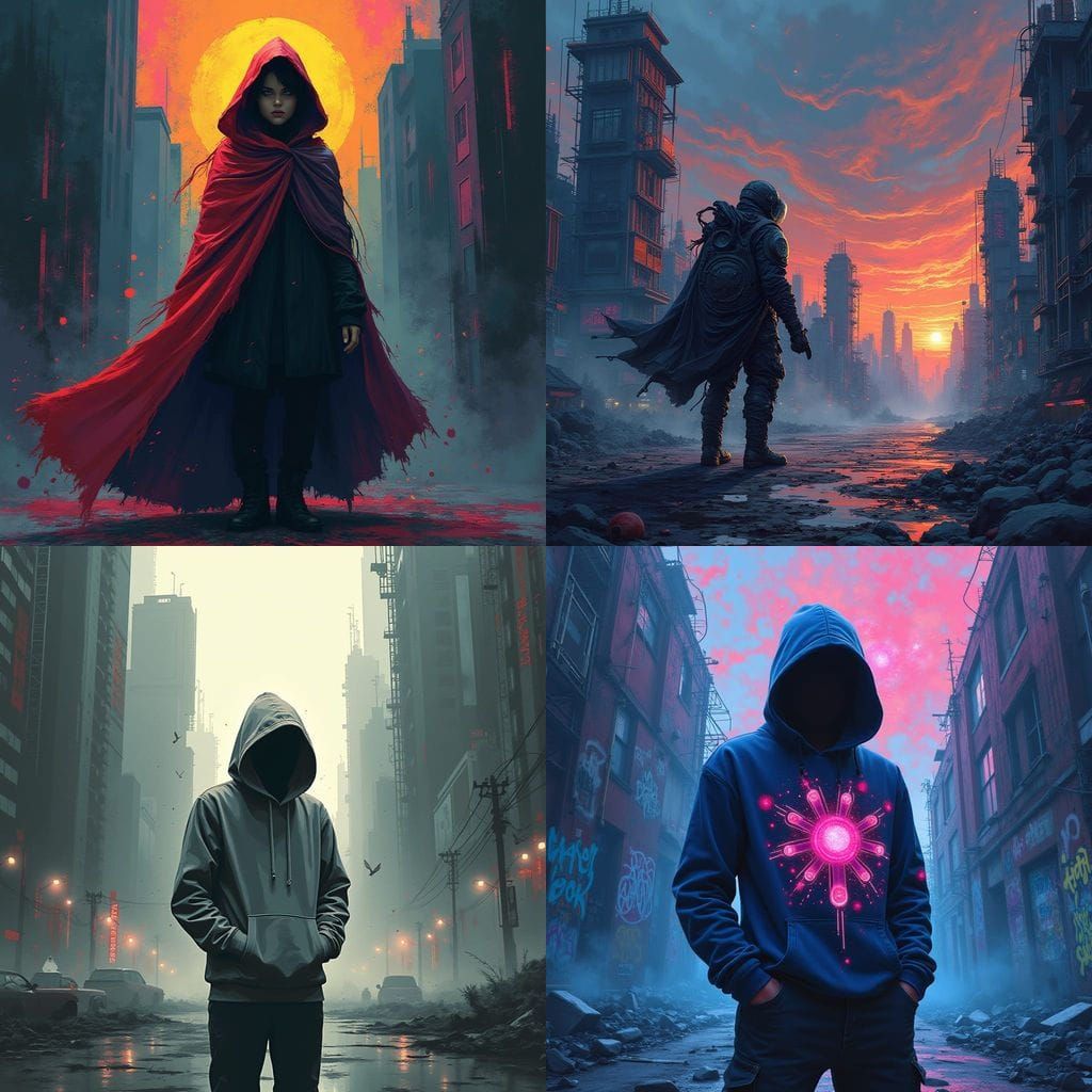 Abstract Urban Survival and Soul Protection Infographic