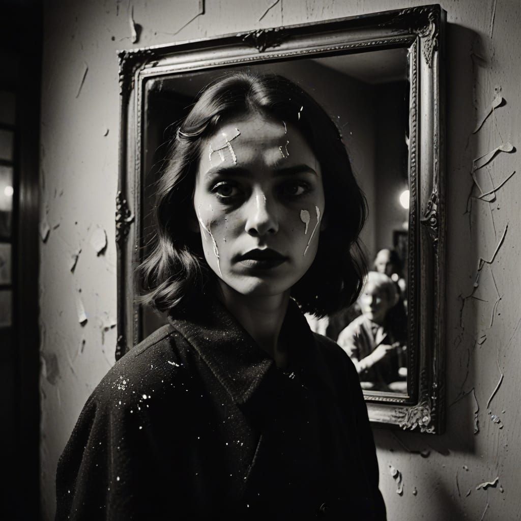 Moody Solarization in the Style of Man Ray