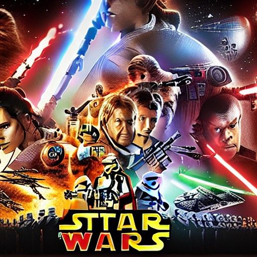 Star Wars Inspired AI Art