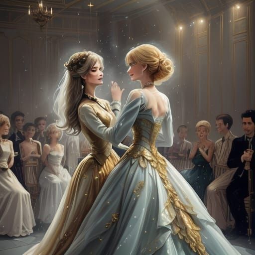 Ghosts Dancing in a Haunted Ballroom