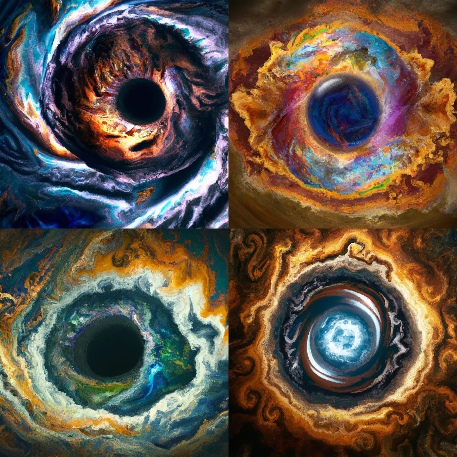 Catastrophic Maelstrom on Earth-like Planet: Hyperrealism Pa...