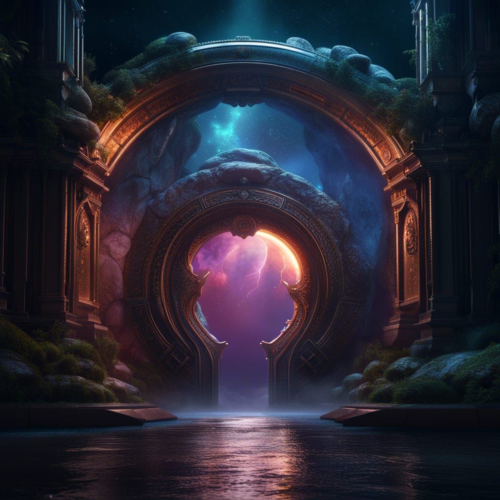 Secret nebulous door, to another dimension, published