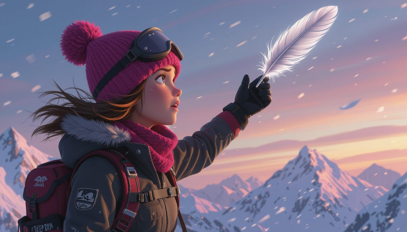 Léa on Mont Orage: 3D Disney Pixar Adventure