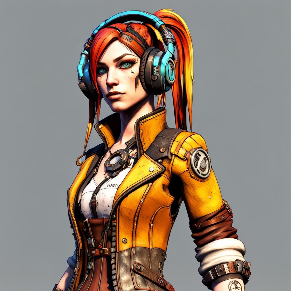 Gaige from Borderlands 2 in Steampunk Style