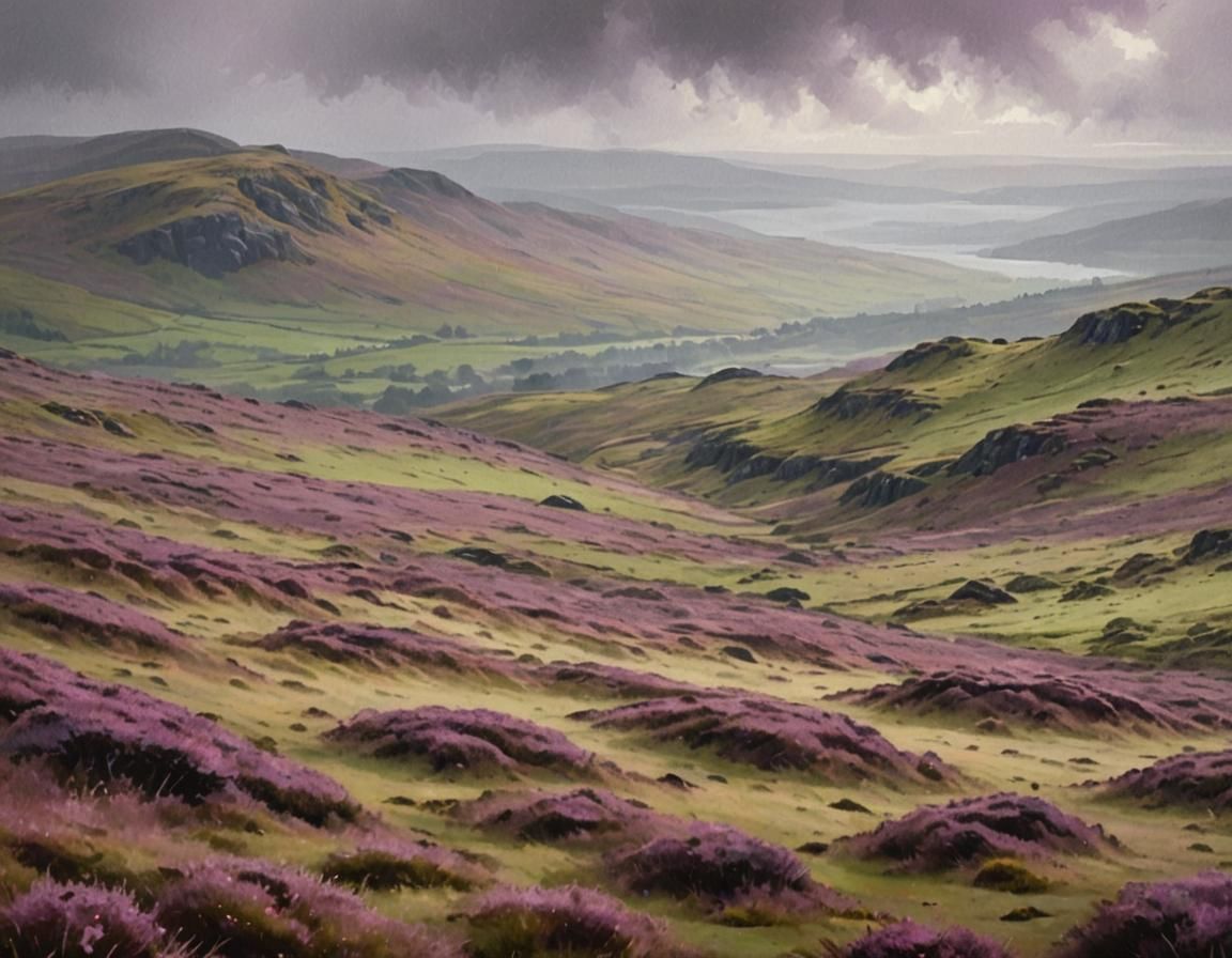 Scottish moorland