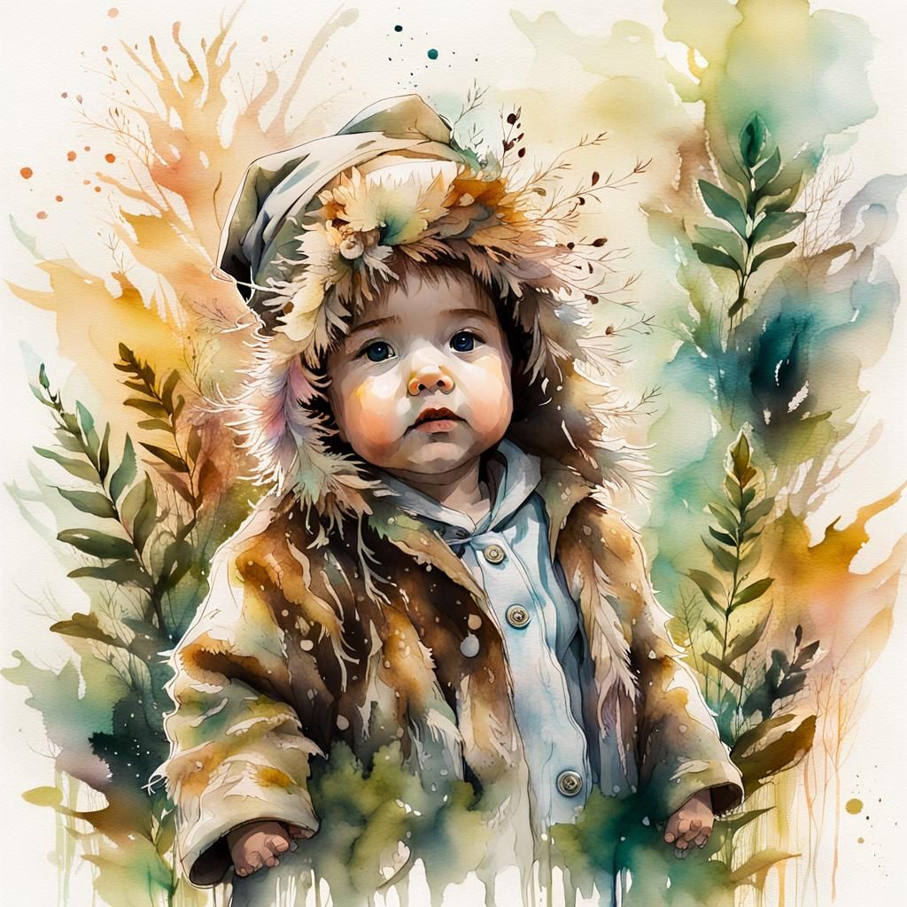 Enchanted Whimsy in Golden Haze