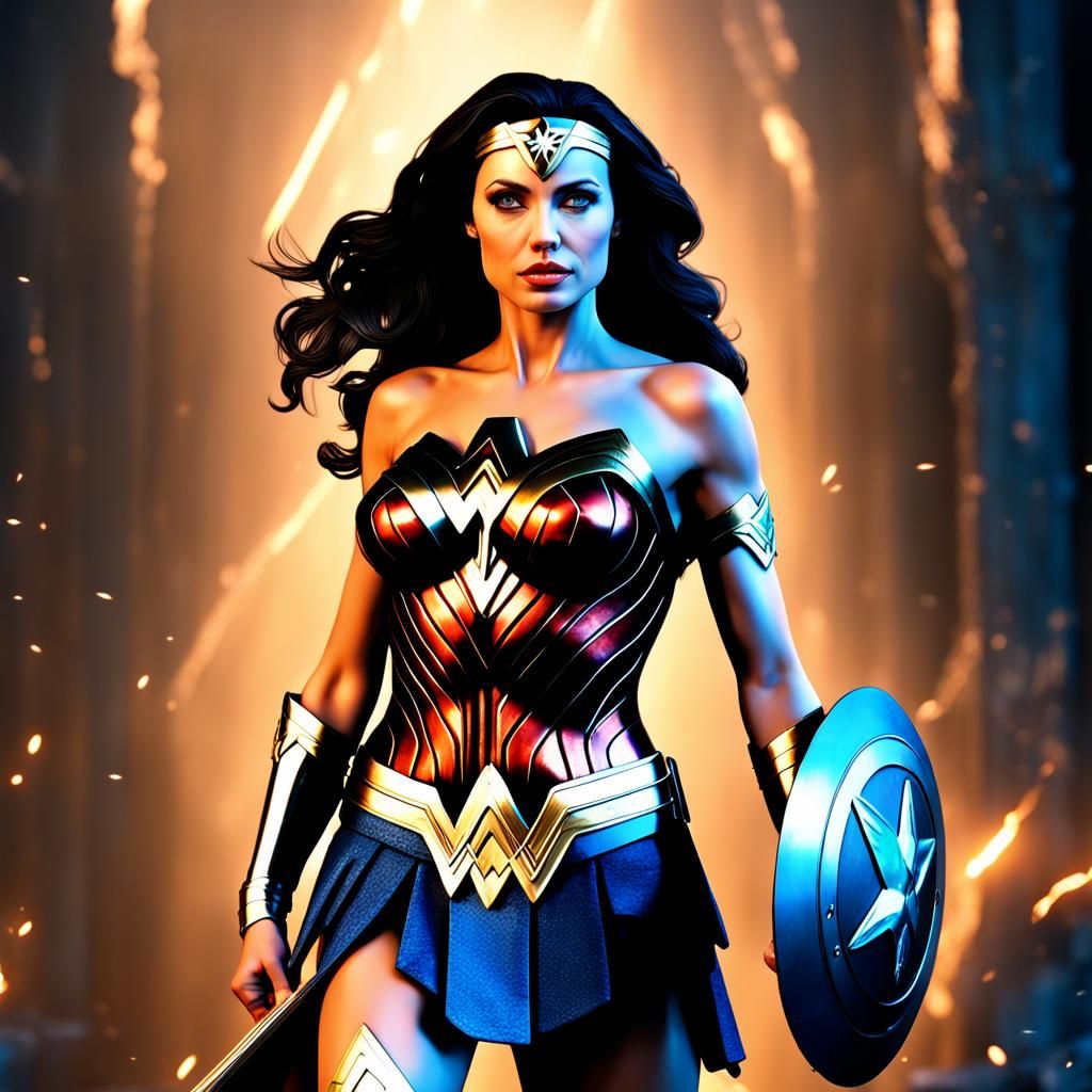 Wonder Woman in Photo Realistic Style