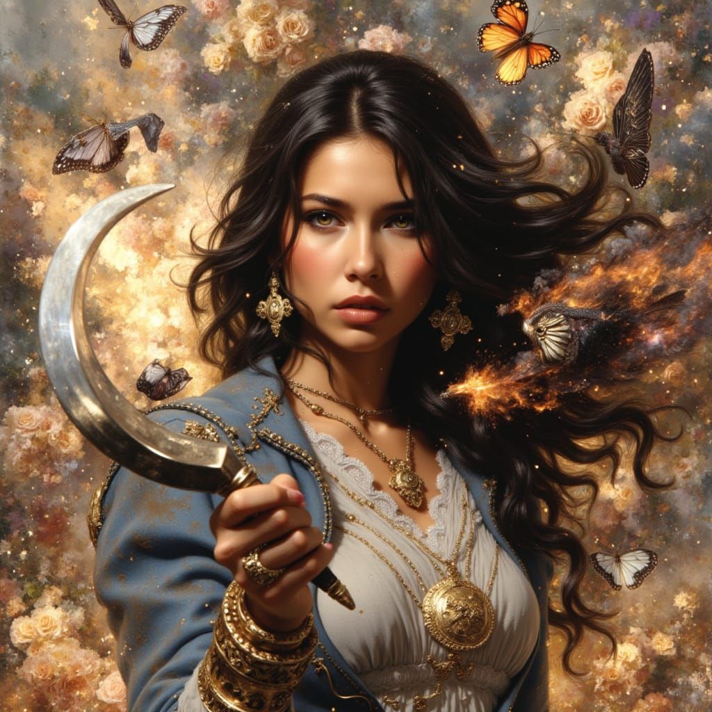 AI Generated Image in Conda Style