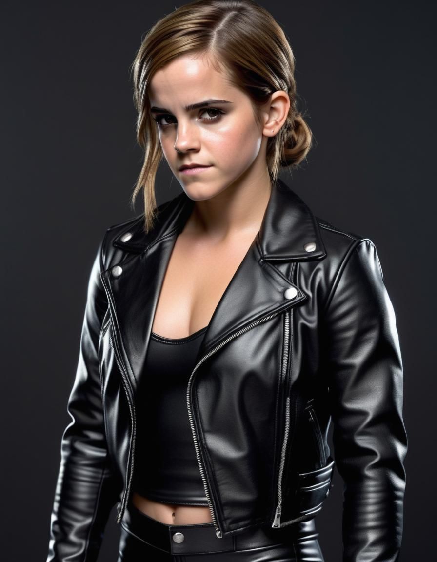 Ultrarealistic Emma Watson as WWE Wrestler