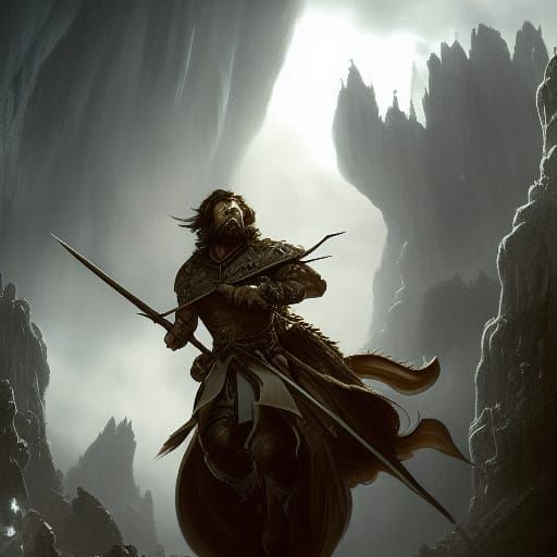 Epic Dungeons and Dragons Digital Matte Painting