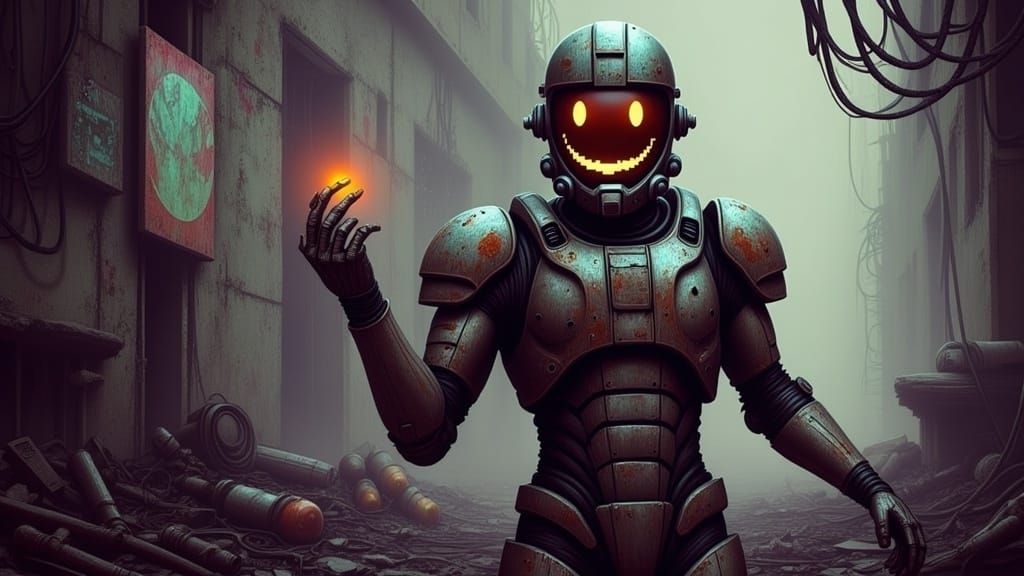 AI Interpretation of LoRA Model 'happysad'