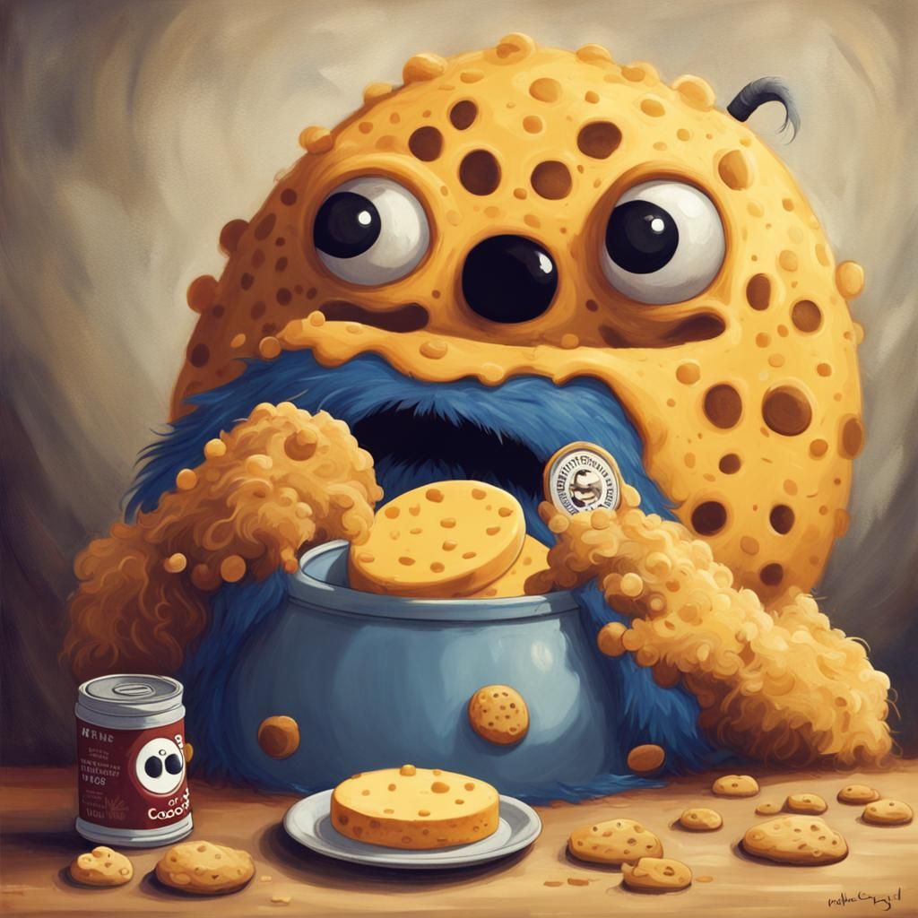 Cheese Monster, Not Cookie Monster