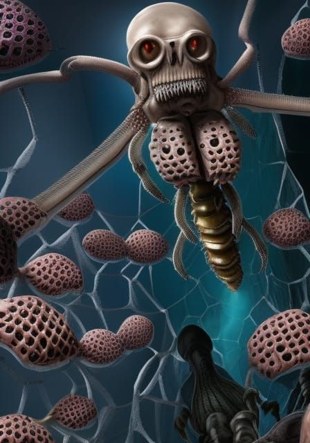 🎍🥏🪅Surrealism Skull 🪅🥏🎍