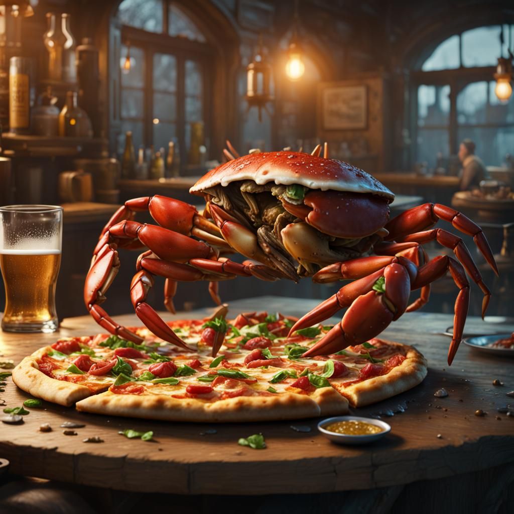 Dungeness Crab's Pizza and Beer Feast